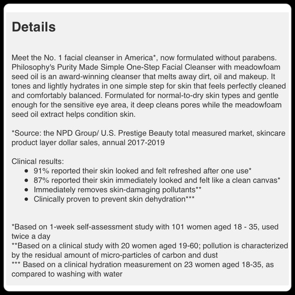 Philosophy Purity facial cleanser - Picture 4 of 4